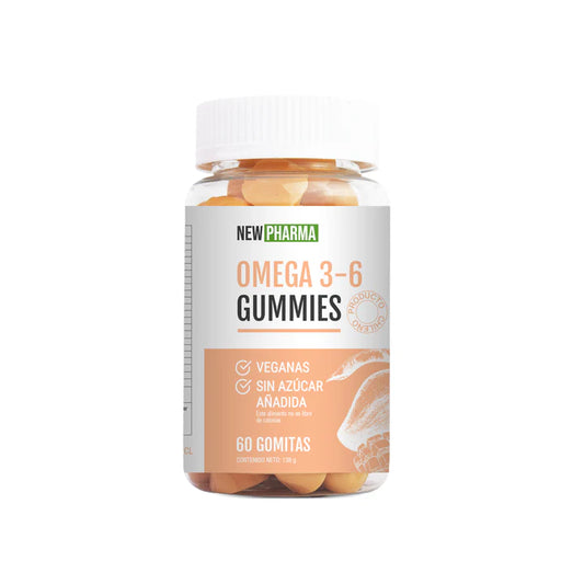 OMEGA 3-6 GUMMIES | 60 UNITS | NEWPHARMA
