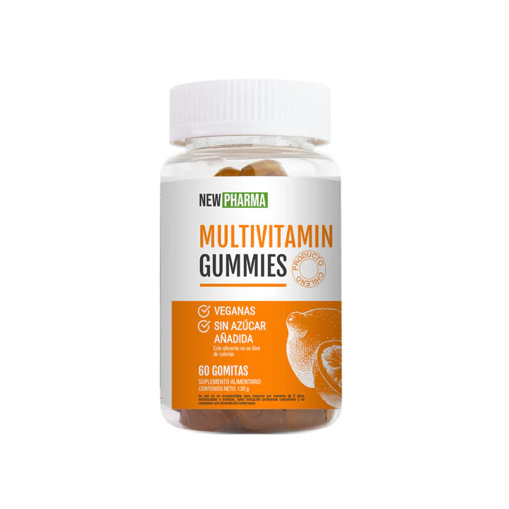 MULTIVITAMIN GUMMIES | 60 UNITS | NEWPHARMA
